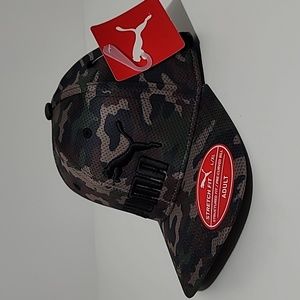 Puma Camo Camouflage Stretch Fit L/XL Hat